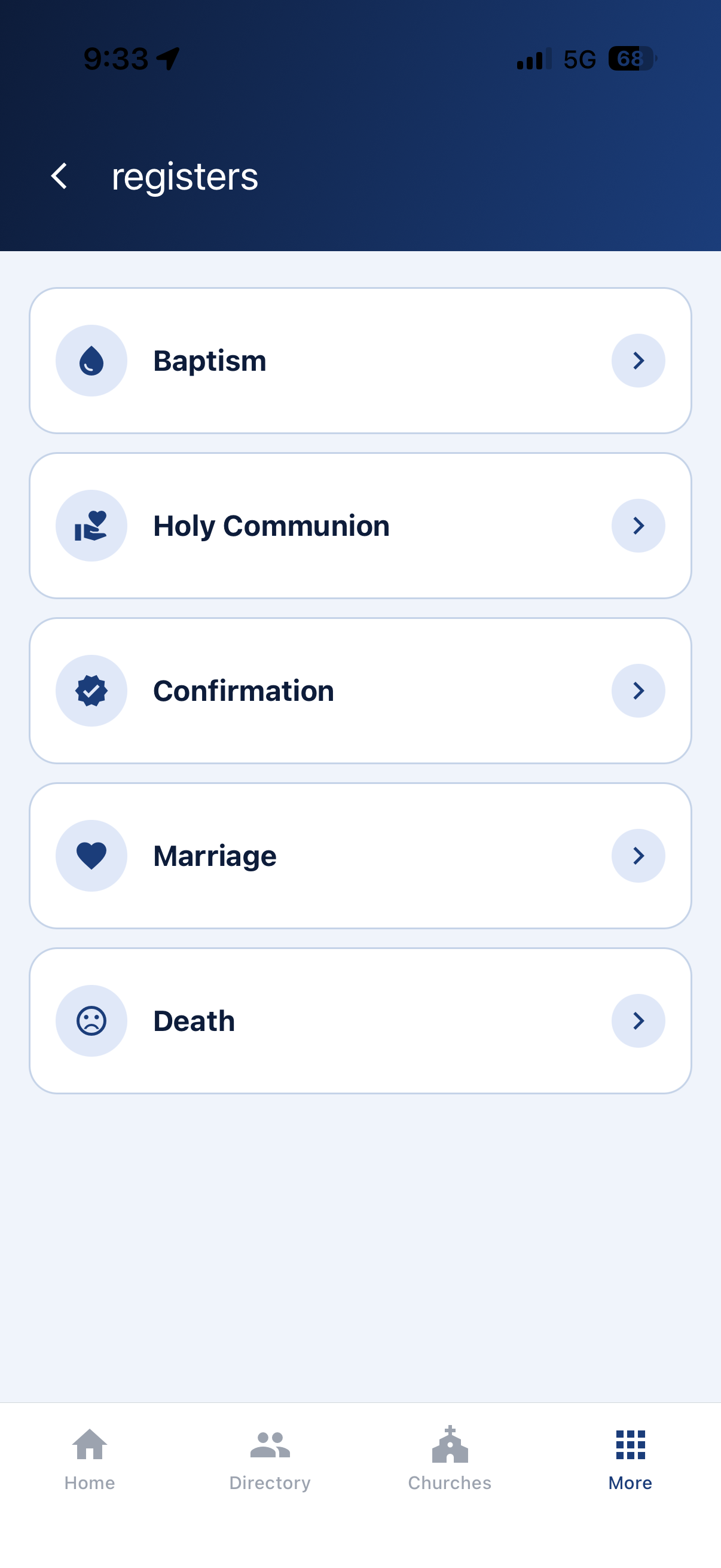 App screenshot